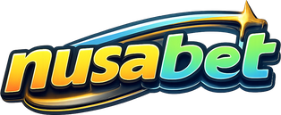 Logo nusabet berwarna biru es